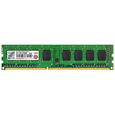 MEMOIRE 4GO DDR3-1600 U-DIMM TRANSCEND