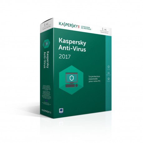 KASPERSKY ANTIVIRUS 2018 1+1 PC