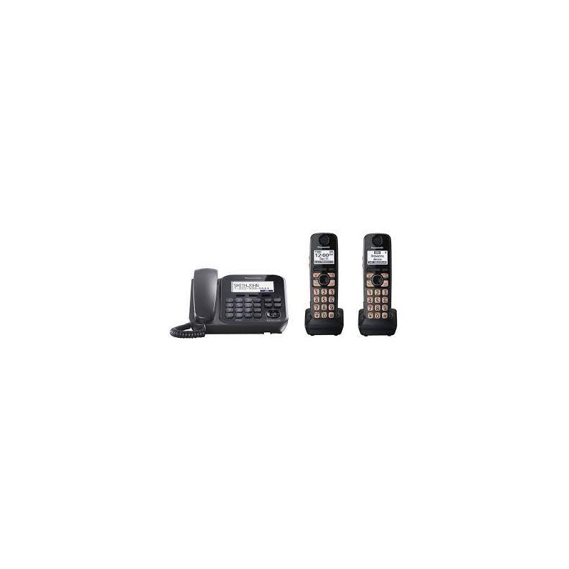 PANASONIC KX-TG4772 DECT 6.0+ KIT 3POSTES FIL/SSFIL