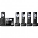 PANSONIC KX-TG6845 DECT 6.0+ KIT 5 POSTES SS FIL