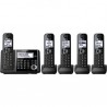 PANSONIC KX-TG6845 DECT 6.0+ KIT 5 POSTES SS FIL