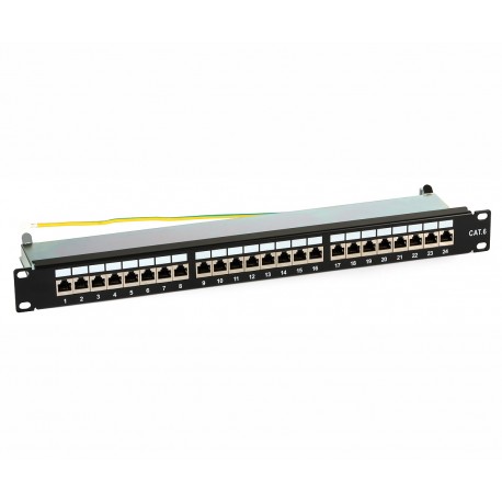 PANNEAU DE BRASSAGE LEGRAND 24 PORTS 19 '' 1U  CAT6A  FTP