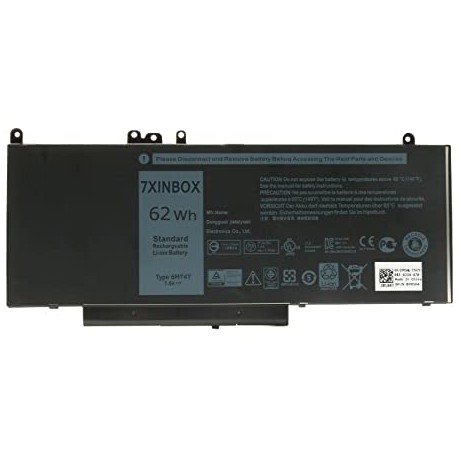 BATTERIE  DELL  LI-POL 7.6V - 8150mAh - 62Wh FOR Dell Latitude E5270/