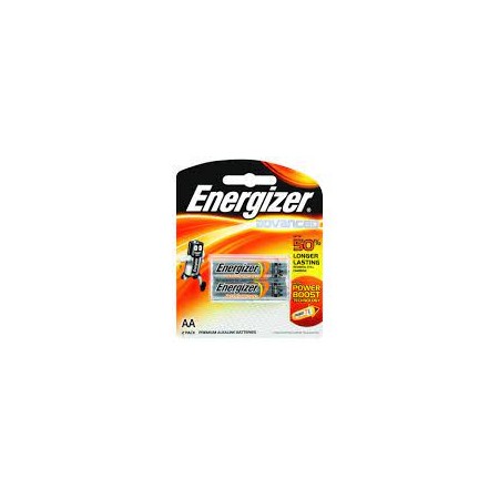 PILES AAA 1.5V PK2 ALKALINE ENERGIZER ADVANCED