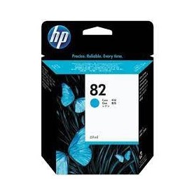 ENCRE HP N° 82 CYAN 69ml Pour Designjet 500/800 series