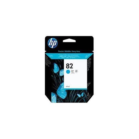 ENCRE HP N° 82 CYAN 69ml Pour Designjet 500/800 series