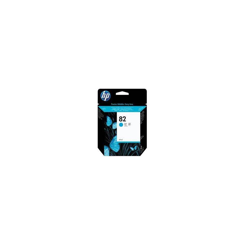 ENCRE HP N° 82 CYAN 69ml Pour Designjet 500/800 series