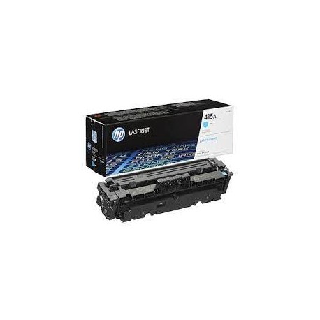 TONER HP N° 415A  CYAN LASERJET  AUTHENTIQUE 2100 pages