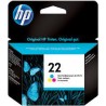 ENCRE HP N° 22 CL  5ml  165 pages