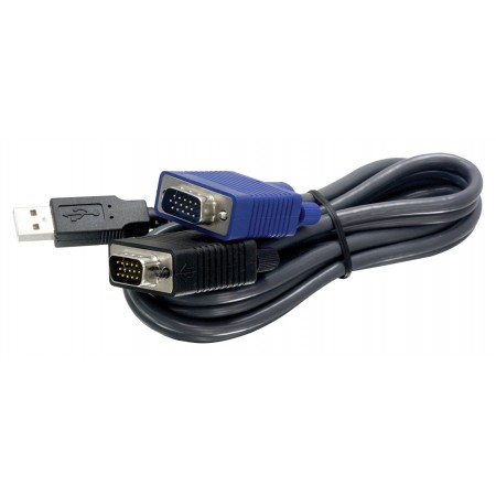 CABLE KVM USB +VGA 1.8m TRENDNET