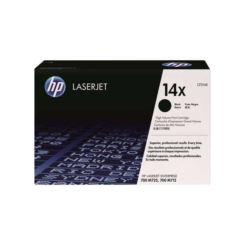 TONER HP N° 14X BLACK HP LJ 700 M712dn/  17500 Pages CONTRAT