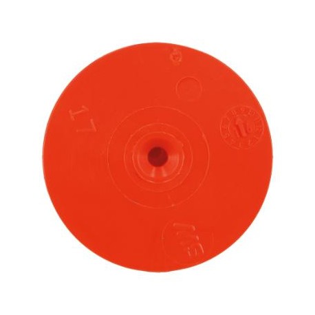 BOUCLE D'IDENTIFICATION MS TAG ROND ROUGE