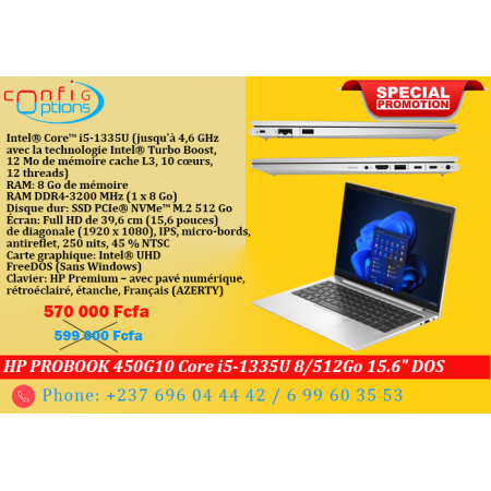 HP PROBOOK 450G10 Core...