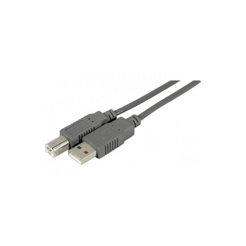 CORDON USB A/B POUR IMPRIMANTE M/M 1.8m
