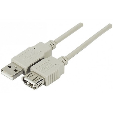 MALE USB CONNECTION TO FEMALE 5m