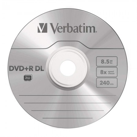 DVD + R DOUBLE LAYER 8.5 Gb...