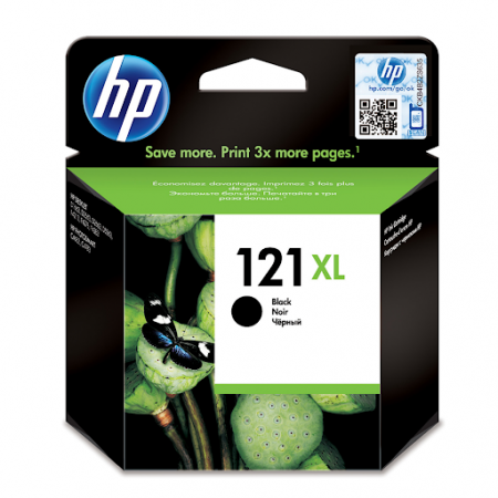 ENCRE HP N° 121XL BLACK 600 PAGES